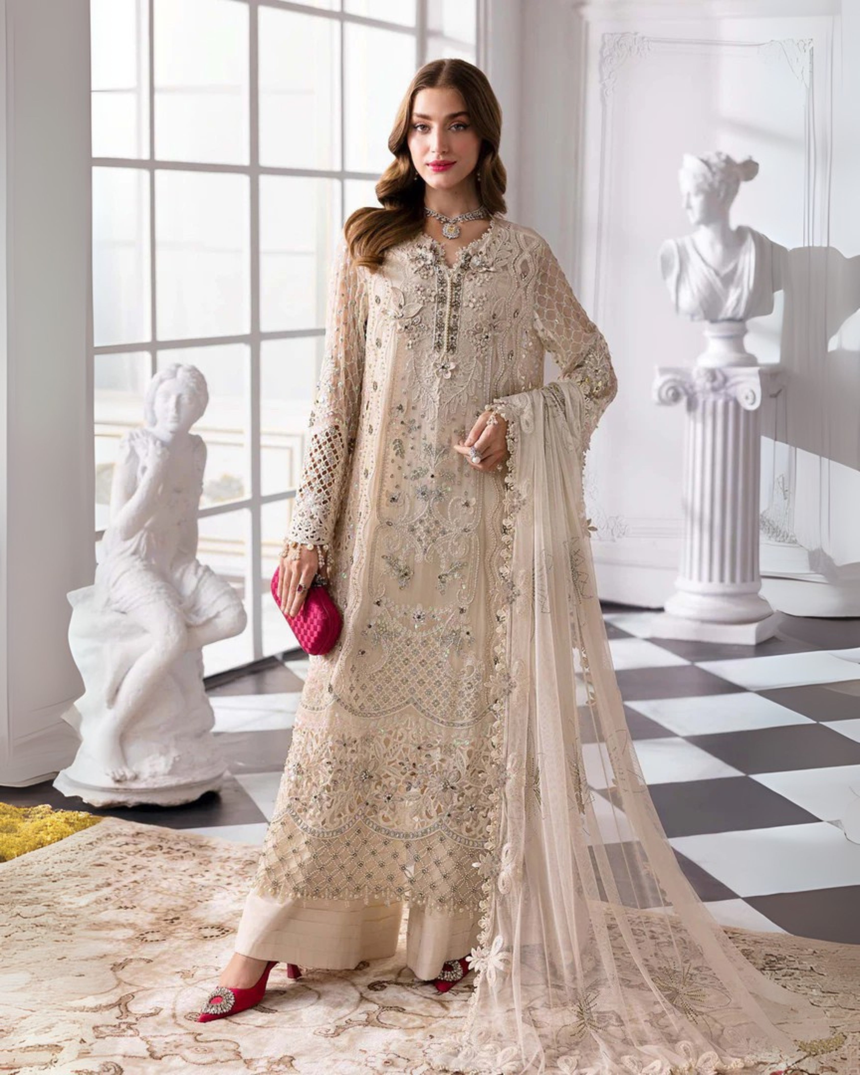 Maria.B Mbroidered BD-3007 Ayla's Atelier